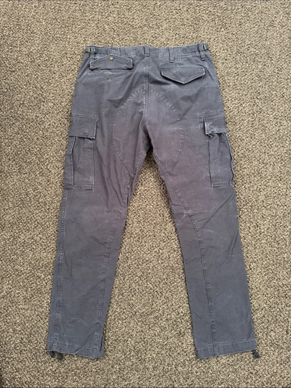 Polo by Ralph Lauren Men's Slate Blue Cargo Pants